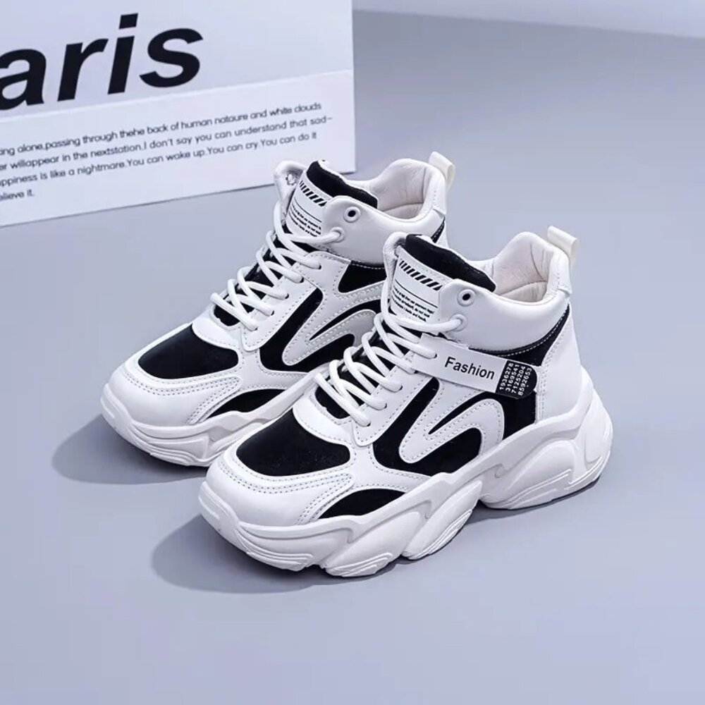 Women's Lace Up Anti-slip Sneakers Size 8 from Fashion